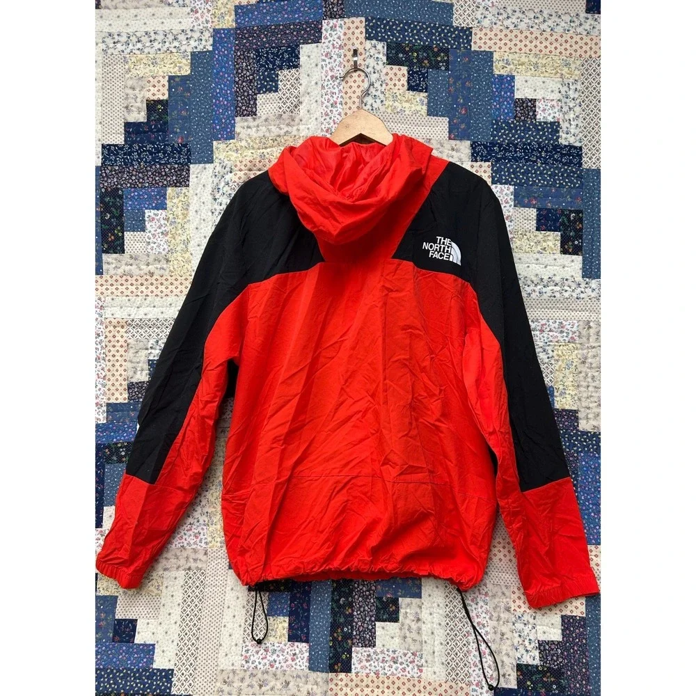 The North Face Men's Mountain Windshell Red Size XL Nylon Polyester